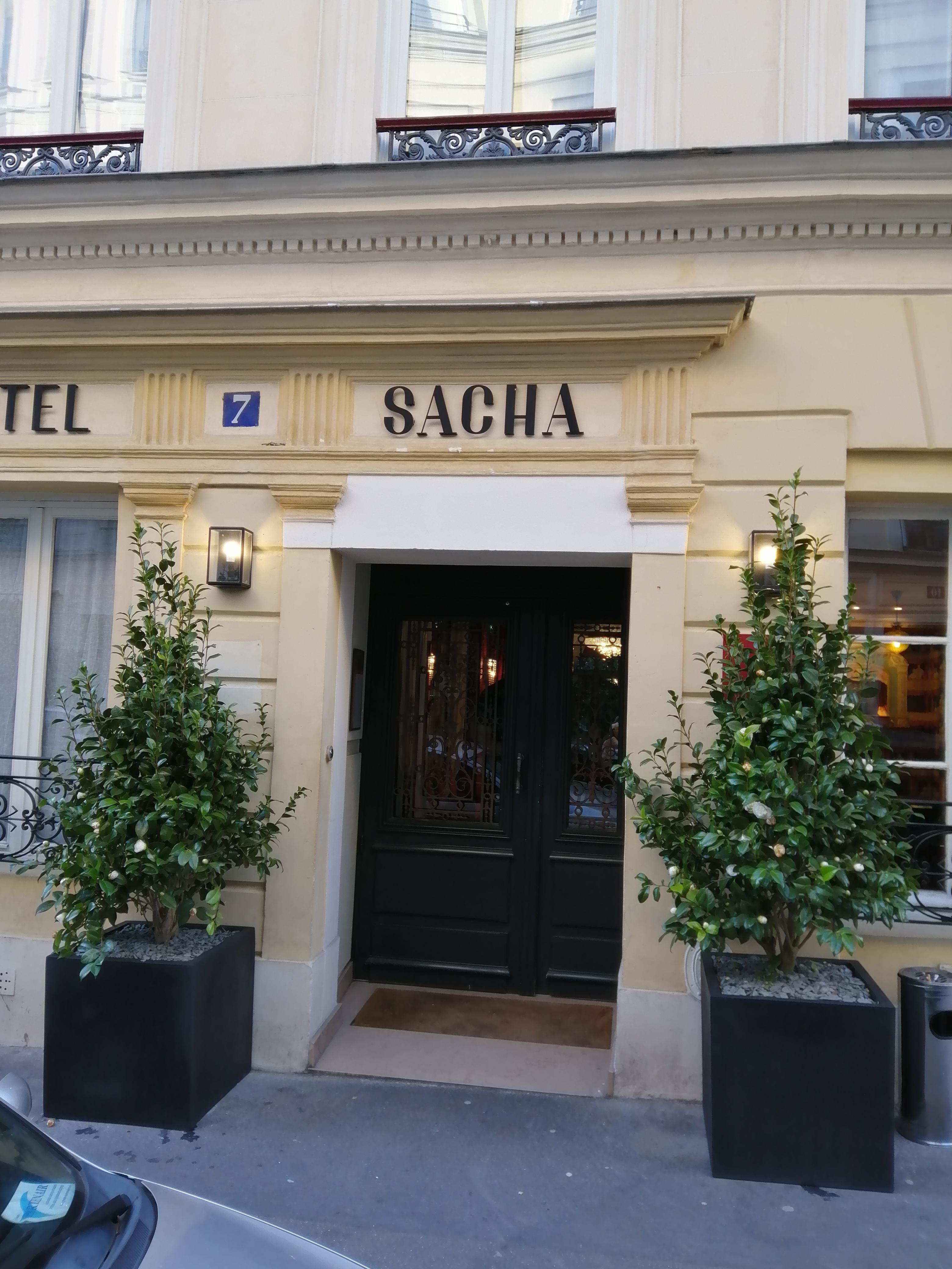 Hotel Sacha Paris Eksteriør billede